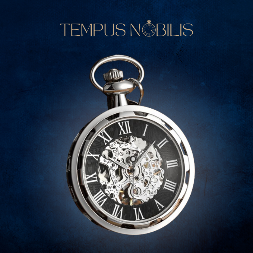 Montre à Gousset Peaky Blinders Argent Tempus Nobilis